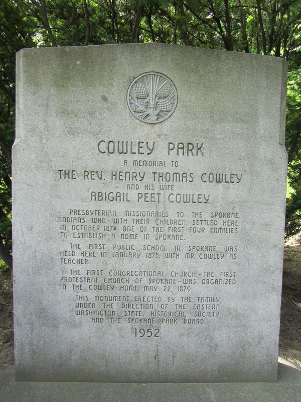 Memorial to the Cowleys