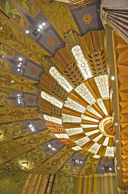 Art-deco Ceiling detail
