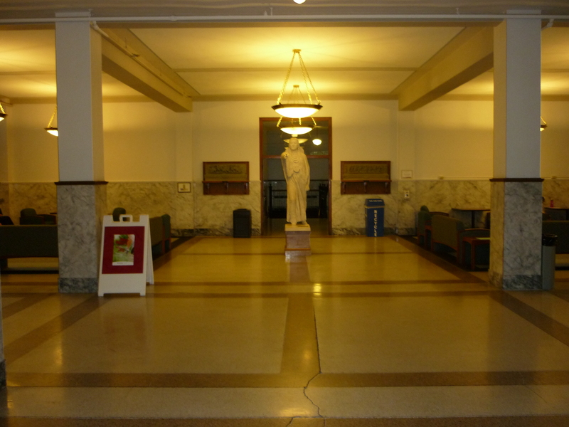 Showalter Hall Lobby (with Sacajawea Statue)