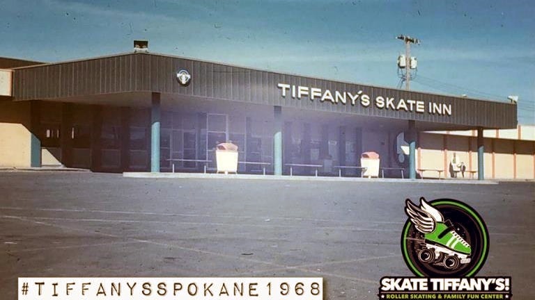 Tiffany's Skate Inn exterior 1968