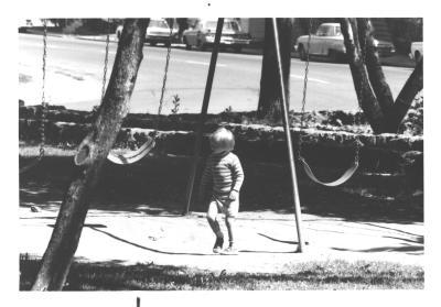 Child at Cowley Park date unknown
