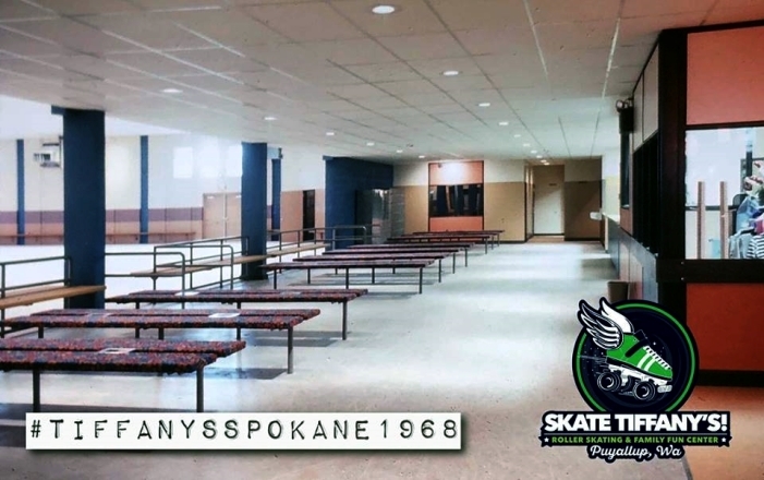Tiffany's Skate Inn main lobby 1968