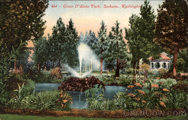 Spokane's First Park: Coeur d'Alene Park