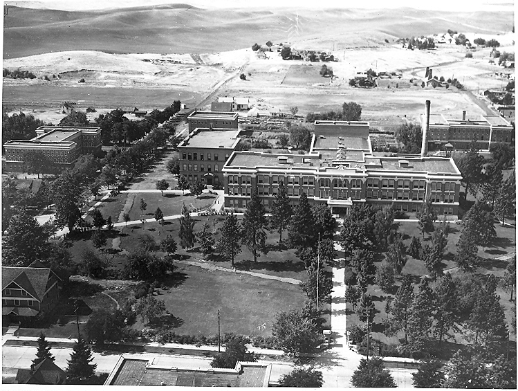 Aerial View Cheney State Normal School 1920s/1930s