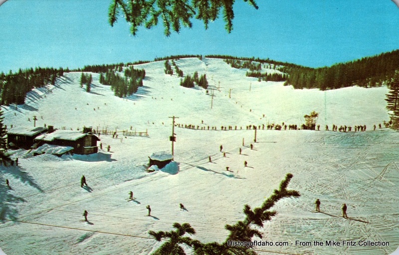 Historic Ski Photo of Lookout Pass