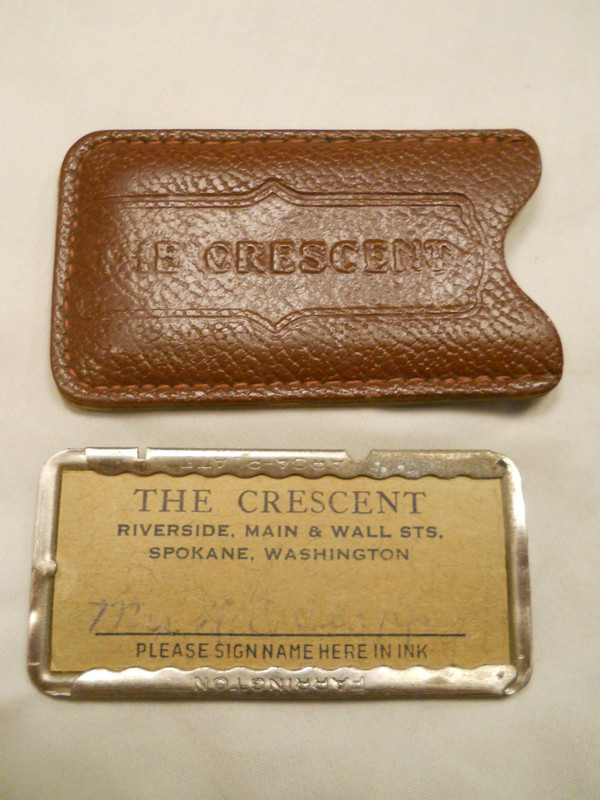 1940s Crescent Credit Card