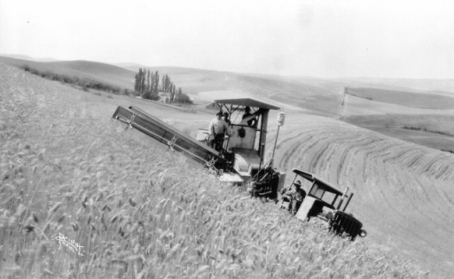 Wheat Farming on the Palouse, 1930
