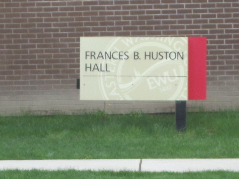 Sign at Huston