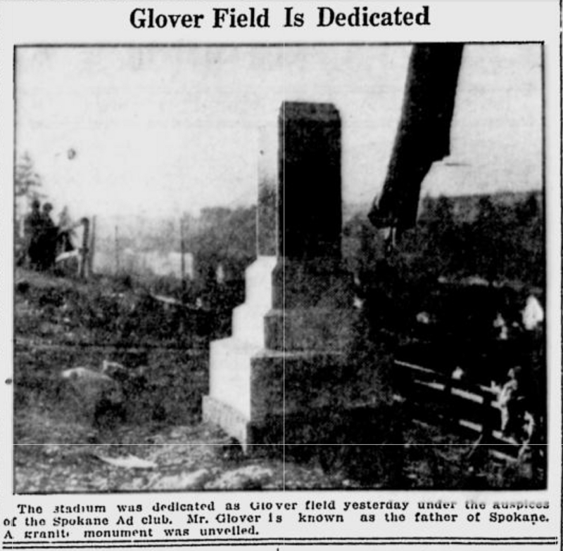 Glover Field is Dedicated