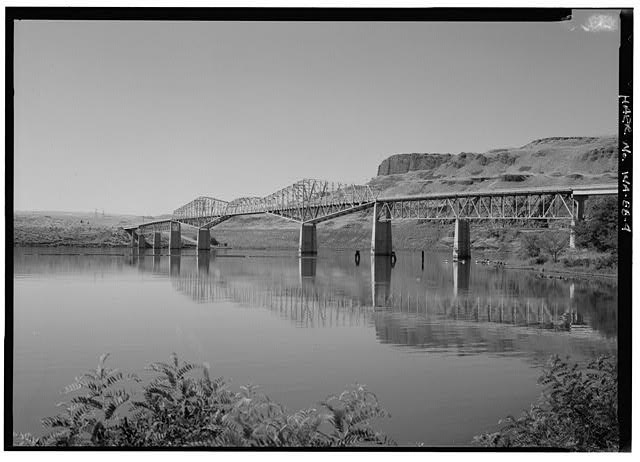 Snake River Bridge at Lyons Ferry
