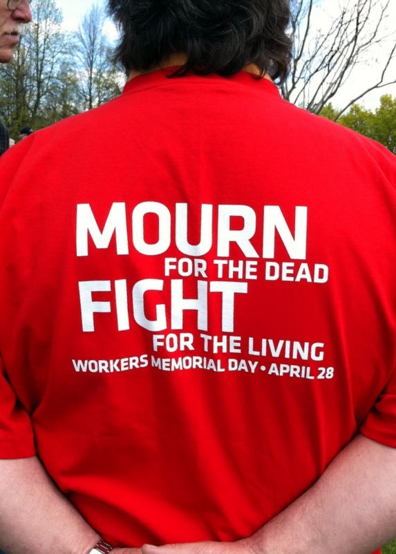 Spokane Workers' Memorial Ceremony April 28, 2012