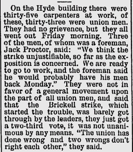 Union Efforts
