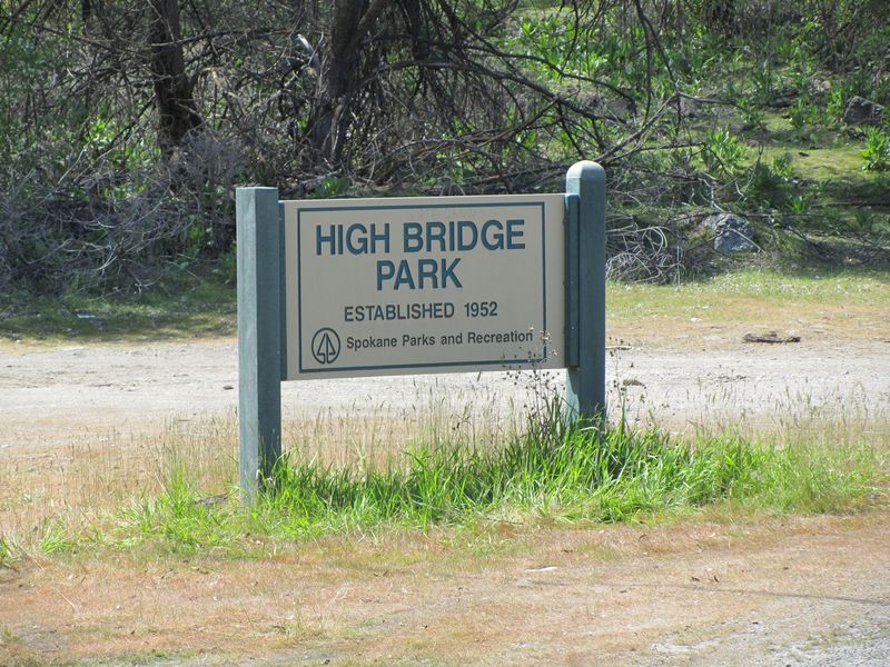 High Bridge Park Sign