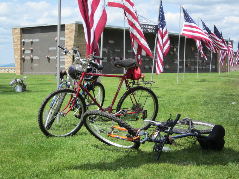 Cycling Through Fairmount on Memorial Day