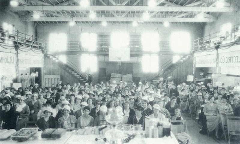 Cooking Class at Elk's Temple ca. 1934