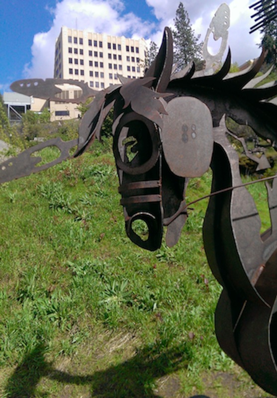 The Salmon Chief's Horse