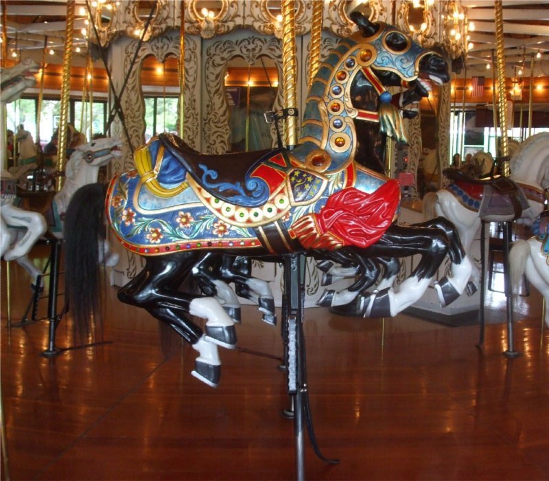 Carrousel horse
