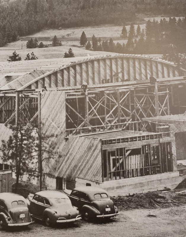 Graves Gym Under Construction