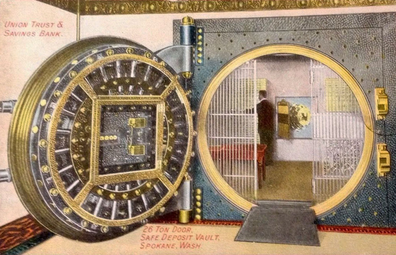 26-Ton Door, Safe Deposit Vault
