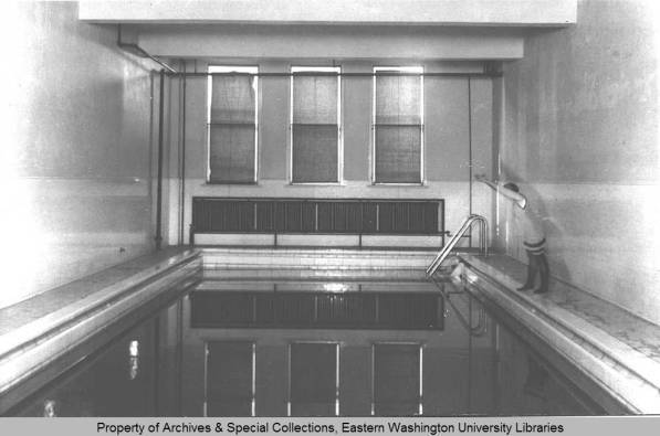 Cheney State Normal School Swimming Pool 1915