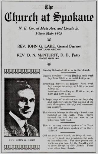 The Church at Spokane
Flyer / Advertisement