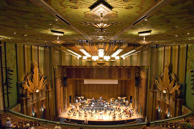 Interior of Fox Theater after restoration