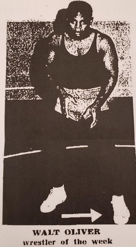 Walt Oliver, the Wrestler