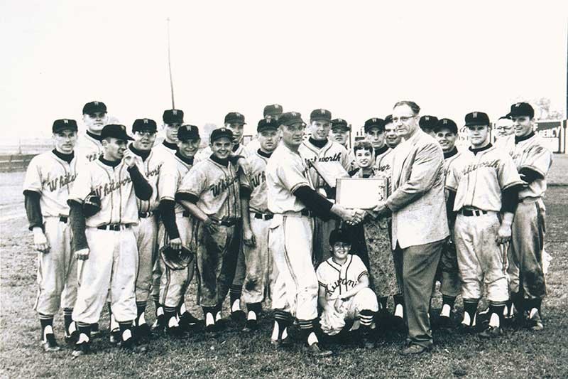 Whitworth Baseball Team, 1960