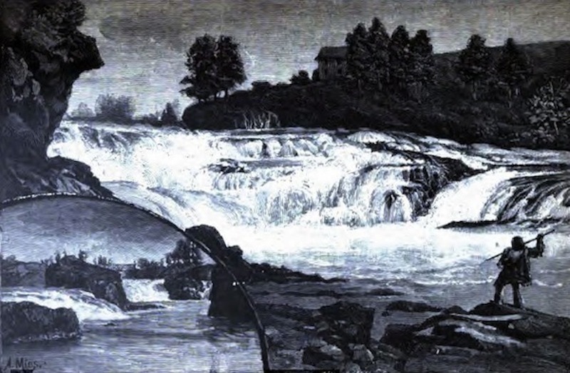 The Spokane Falls ca. 1888