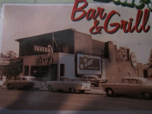 Photograph showing the building when it was called Joey's.