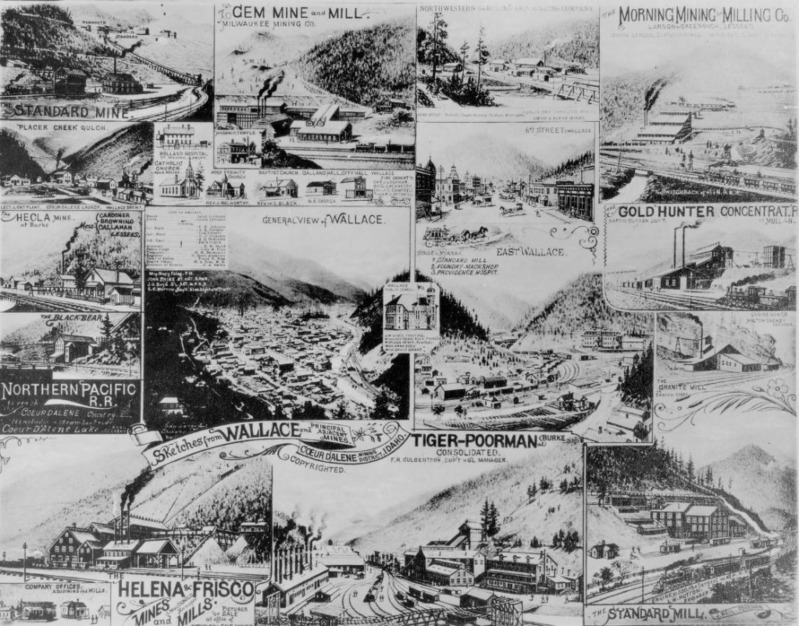 Mines and mineral resources, circa 1895.