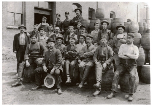 Schade Brewing Crew, c. 1907