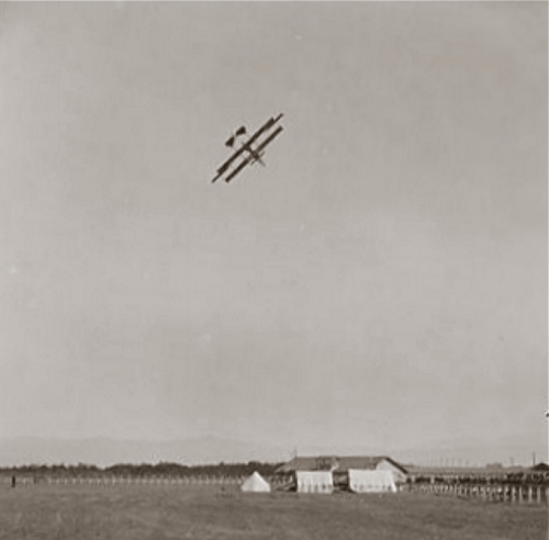 Cormwell in the air