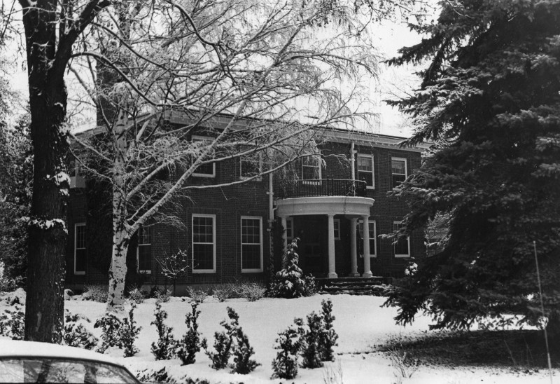 The University House in the winter