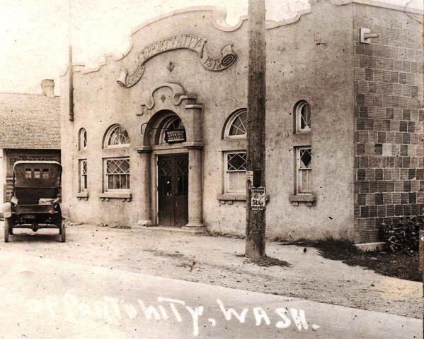 Opportunity Township Hall, circa 1925