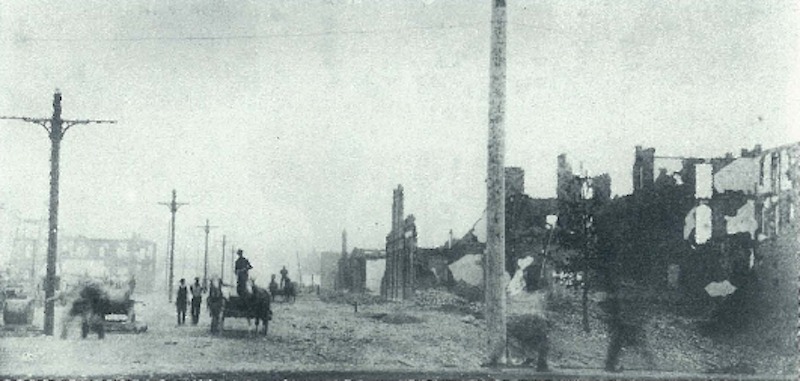 The Great Fire of 1889