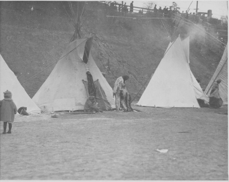 Dressing Outside Tipi