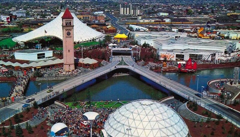 Expo 74 Aerial View