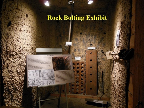 Rock Bolting Exhibit