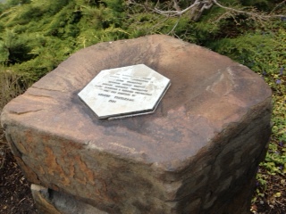 The Aluminum Fountain Plaque