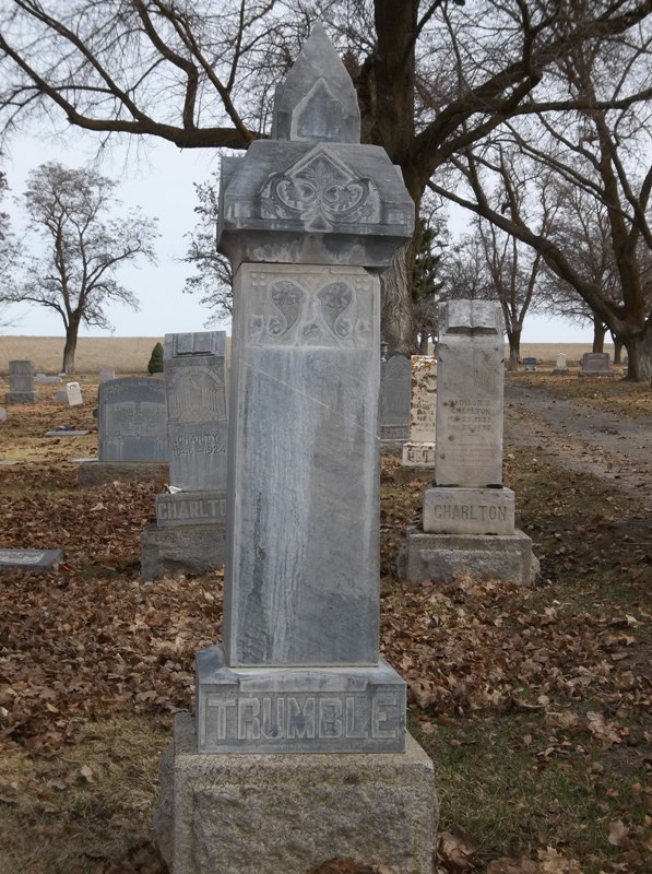 Trumble family marker