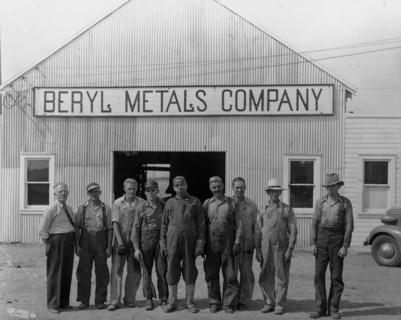 The Beryl Metals Company on South Sprague, 1938 (image L87-1.14389-38 courtesy of the Northwest Museum of Arts and Culture)