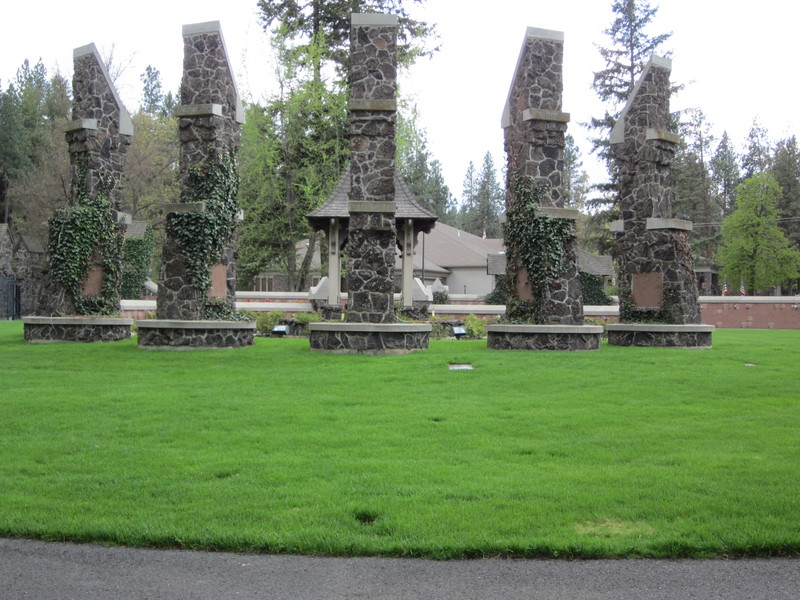 Back Side of Rose Garden
