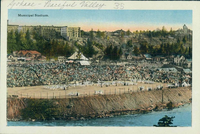 Early Postcard of Glover Field