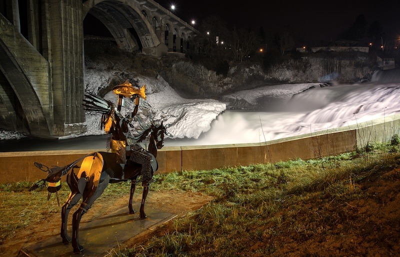 The Salmon Chief and the Spokane River