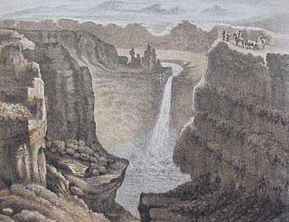 Gustav Sohon's "Palouse Falls"