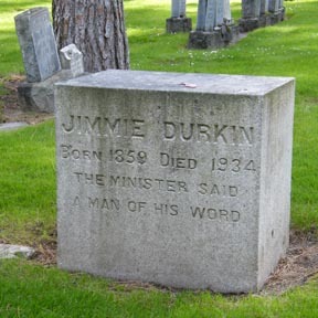 Durkin Headstone
